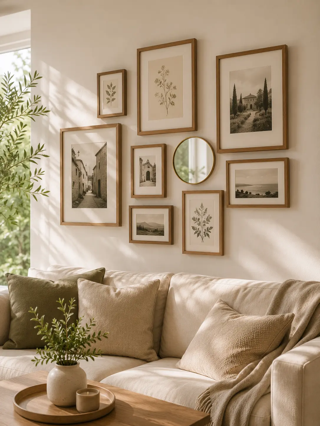 gallery wall ideas living room